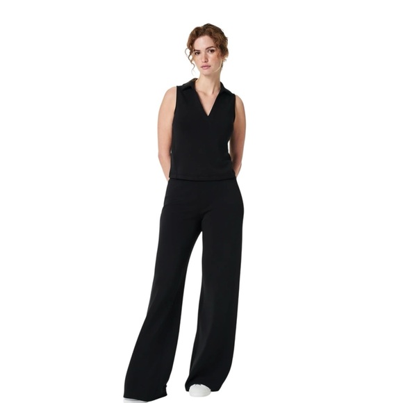 Spanx - Airessentials Polo Tank - Black, NWT - Picture 3 of 4